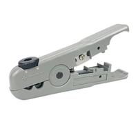 TOPPERFUN Pince à Dénuder Multifonctionnelle Manuelle en Abs Traité Thermique, Outil de Dénudage de Fil de Cuivre Robuste pour Électricien, Découpeur de Câble Rotatif, Usage Professionnel