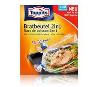 Toppits 207982 8 Sacs pour Cuisiner 250 mm, 380 mm