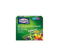 Toppits Mini sac à fermeture Éclair 20 x 150 ml + 20 x 380 ml avec fermeture hermétique