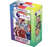 Topps Autocollants Premier League 2026 - Boîte d'autocollants (contient 12 paquets d'autocollants Premier League et 1 mini paquet (75 autocollants au total).