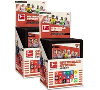 Topps Bundesliga autocollants à collectionner 2023/24 - 2 présentoirs (100 sachets)