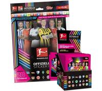 Topps Bundesliga collectors stickers 2022/23 - 1 présentoir (50 sachets) + 1 album avec 20 stickers