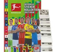 Topps Bundesliga Sticker 2017/18 Jeu complet + Album