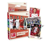 Topps Bundesliga Stickers 23/24 - Eco Pack - Contient 45 autocollants avec 3 autocollants Holofoil