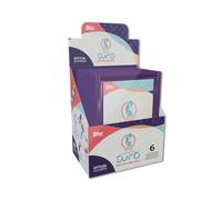 Topps Official Women's Euros 2025 Collection d'autocollants Boîte complète 50 paquets d'autocollants pour femme par boîte (300 autocollants).