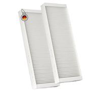 TOPS filtre vmc double flux pour Vaillant RecoVAIR VAR 260/4 (E) / 360/4 (E) | 1 kit de filtres G4 + F7 | 1 filtre Z/Line Carton 165 x 492 x 47 mm. G4 + 1 filtre Z/Line Carton 161 x 492 x 47 mm. F7
