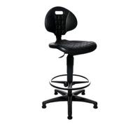Topstar Chaise d'atelier pivotante Tec 20 patin+anneau de piètement mousse polyuréthane Quantité:1