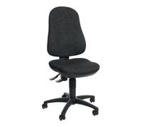 Topstar Chaise de bureau pivotante avec contact permanent anthracite 420-550 mm sans acc Quantité:1