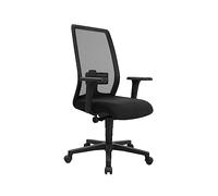 TOPSTAR Eurostar 200 Chaise de Bureau pivotante en Plastique Noir/Noir Standard