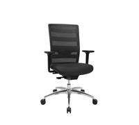 TOPSTAR Sitness Airwork Chaise de Bureau en Aluminium Noir Taille Unique