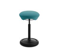 Topstar SITNESS HOP High | Tabouret Ergonomique avec Mouvement tridimensionnel | Technologie Sitness | Fabriqué en Allemagne | Couleur : Noir/pétrole