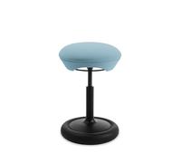 Topstar SITNESS HOP Tabouret Ergonomique avec Mouvement tridimensionnel Technologie Sitness Fabriqué en Allemagne Couleur : Noir/Bleu