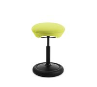 Topstar SITNESS HOP Tabouret Ergonomique avec Mouvement tridimensionnel Technologie Sitness Fabriqué en Allemagne Couleur : Noir/Vert