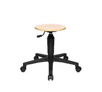 Tabouret pivotant 'TEC 60', en bois