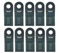 TopsTools 10pcs WX35F_10 35mm Fin Dent Lames multitool Pro | Compatible avec Worx, lames dents fines pour coupes propres