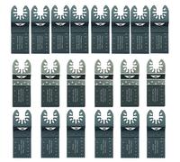 TopsTools 20pcs FAKC20 Fixation rapide Lames multitool Longue durée | Compatible avec DeWalt, Stanley, Black & Decker, Bosch, Fein (Non-StarLock), lames mixtes coupent bois, métal et plastique