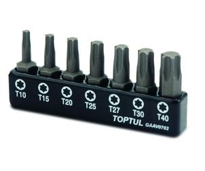 TOPTUL GAAV0702 Coffret d'embouts pour tournevis