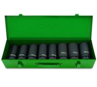 Ensemble de clés à douille TOPTUL, coffret GDAD0804, en acier chrome-molybdène