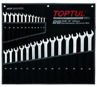 TOPTUL GPAA2602 Kit de clés polygonales et de clés à fourches