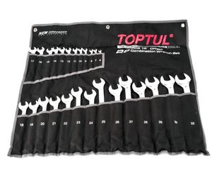 TOPTUL GPAW2601 Kit de clés polygonales et de clés à fourches