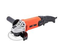 TOPWAY Meuleuse d’angle filaire 115 mm / 125 mm 1200 W, 6 vitesses variables, pour bricolage et travaux légers, maçonnerie, béton, carrelage, métal et acier (Gamme économique)