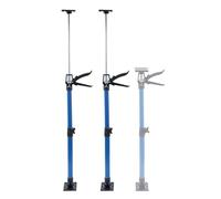 TOPWAY Set de 2 Étai de Soutien Support de Plafond Tige Télescopique Barre Acier Réglable 50-115cm 30kg