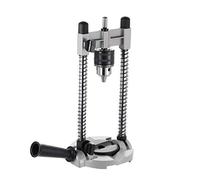 TOPWAY Support de Forage avec Mandrin 13mm, Attachement de Guide de Perçage Mobile Multi-angle pour perceuse électrique 1/2" et 3/8" 105414