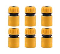 TOPWAYS® 6 Pièces Rapides Raccord de raccord Rapide à Embout de 1/2" Tuyau Hose Quick Connector