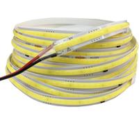 TOPXCDZ Bande LED COB 220V Bande LED Flexible Bande Lights Smart IC Aucun pilote requis Très Lumineux 296 LED Éclairage linéaire RA90 Blanc chaud, Blanc Naturel, Blanc Froid (Blanc COOL, 10M)
