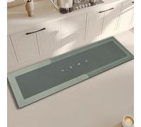 Topzywlc Tapis de cuisine antidérapant, anti-moisissure, 45 x 150 cm, séchage rapide, tapis de sol magique pour salle de bain, chambre à coucher, cuisine, toilettes, porte, table à laver