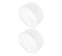 Toque de Chef Adulte 2 Pièces en Coton Polyester Blanc
