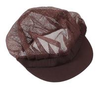 Toque de Chef en Coton Café, Chapeau la Cuisine Professionnel pour Homme | Coiffe Respirante et Confortable, pour Cheveux et Tête, Personnel de Boulangerie, Bars ou Restaurant