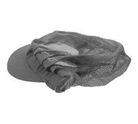 Toque de Chef en Coton Respirante Cuisine et Traiteur(Gris) | Douce et Confortable, Aide à Prévenir la Transpiration, Garde les Cheveux Propres et Secs