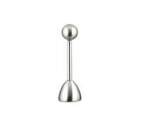 Karl Weis - Toqueur à œufs - Outil de cassure pour coquille d'œuf - Acier inoxydable - Argenté