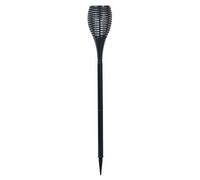 Luminea Torche de jardin 64 LED avec effet flamme et batterie 2000 mAh