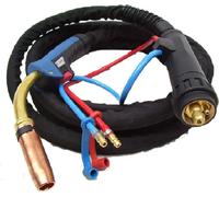torche de soudage 4 m MB501 refroidie à l'eau MIG MAG 550A Kit de flexibles pour gaz protecteur