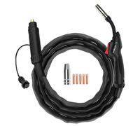 Torche de soudage MIG 2,5 m - Pistolet de soudage 14AK - Gaz de protection CO₂ - Kit de torche complet - Pièce de rechange pour poste de soudage MIG