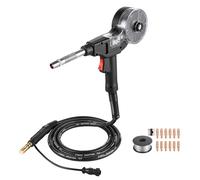 Torche de soudage MIG - Pistolet de soudage 135 A - Faisceau de tuyaux de 3 m - 11 buses de rechange - Pour soudure en double V - Pour soudage sous gaz protecteur - Compatible avec les postes de souda