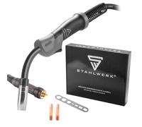 Torche de soudage STAHLWERK MIG MAGAK15/MB15 5m de flexible Connexion centrale Euro Équipement de soudage refroidi au gaz léger flexible