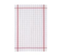 Torchon carreaux Winkler Metis Rouge 50x75 cm