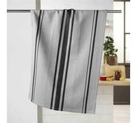 Torchon en Coton Tissé "Comptoir" 50x70cm Gris Gris G