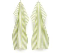 Torchon FILU, Coton, Grün / Weiß (Streifen), 100 % Baumwolle / 8er Pack