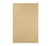 Torchon Imprimé En Coton Jaune 50x75cm