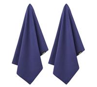 Torchon ORGANIC 45 x 70 cm, set de 2 pc, minuit bleu, coton, Humdakin