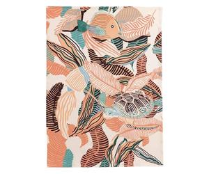Torchon recy ori peche 50 x 70 cm Winkler