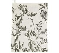 Torchon - WINKLER - 50x70cm - Fleuri Isam ombre - 100% coton