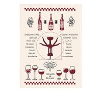 Torchon Winkler Vitruve Multicolore 50x70 cm