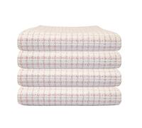 Torchons vaisselle microfibre 50 x 78 cm 300 g/m2 écrus, lot de 4