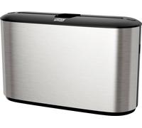 Tork Xpress Distributeur pour Essuie-mains interfoliés - 460005 - Image Design - Distributeur H2 pour papier d'essuyage feuille à feuille inox, Argent, Taille unique