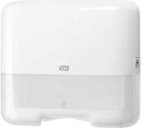 Tork® 553100 Mini distributeur d'essuie-mains pliés en zigzag et en couches - blanc